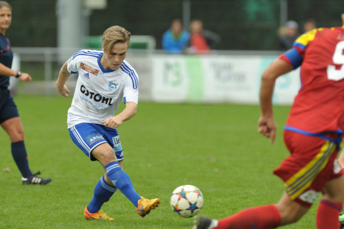Marco  Fässler erzielte gegen United Zürich in der 29. Minute den 0:1-Führungstreffer.