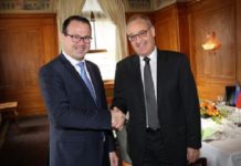 Arbeitsgespräch mit Bundesrat Guy Parmelin