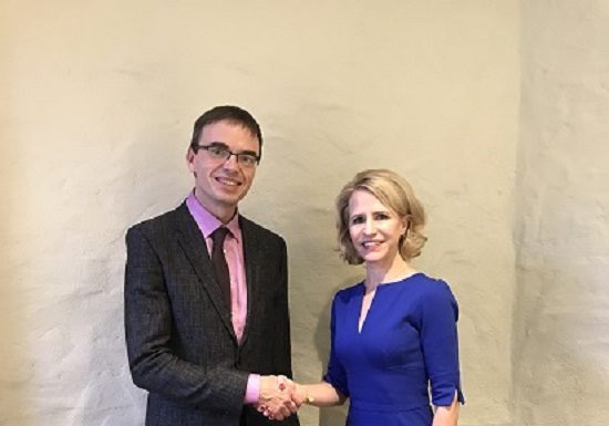 Regierungsrätin Aurelia Frick bei estnischer EU-Präsidentschaft