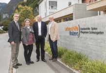 Regierungsrat Mauro Pedrazzini besuchte Lebenshilfe Balzers