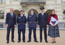 Neue Polizisten vereidigt