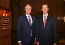 Abschiedsbesuch von ESA-Präsident Sven Erik Svedman