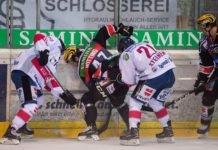 Eishockey: Play Off Auftakt gegen Pustertal Wölfe