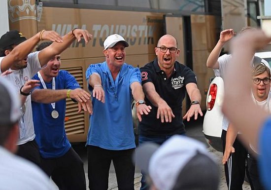 Special Olympics empfangen