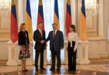 Offizieller Besuch des Erbprinzenpaares in der Ukraine