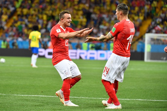 FIFA World Cup 2018 / Vorrunde / Brasilien -Schweiz 1-1
