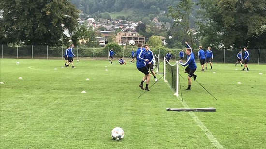 Training vor Gibraltar-Spiel, 8.9.2018 in Vaduz