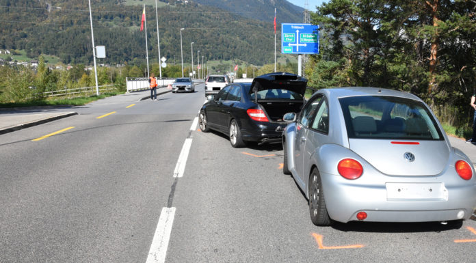 Verletzter bei Auffahrkollision