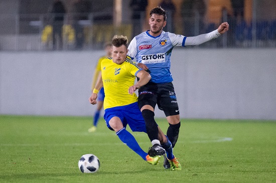 Bärtsch -Beck (FCTrg)23.10.2018, FL-Cup 1-4Finale 1-5