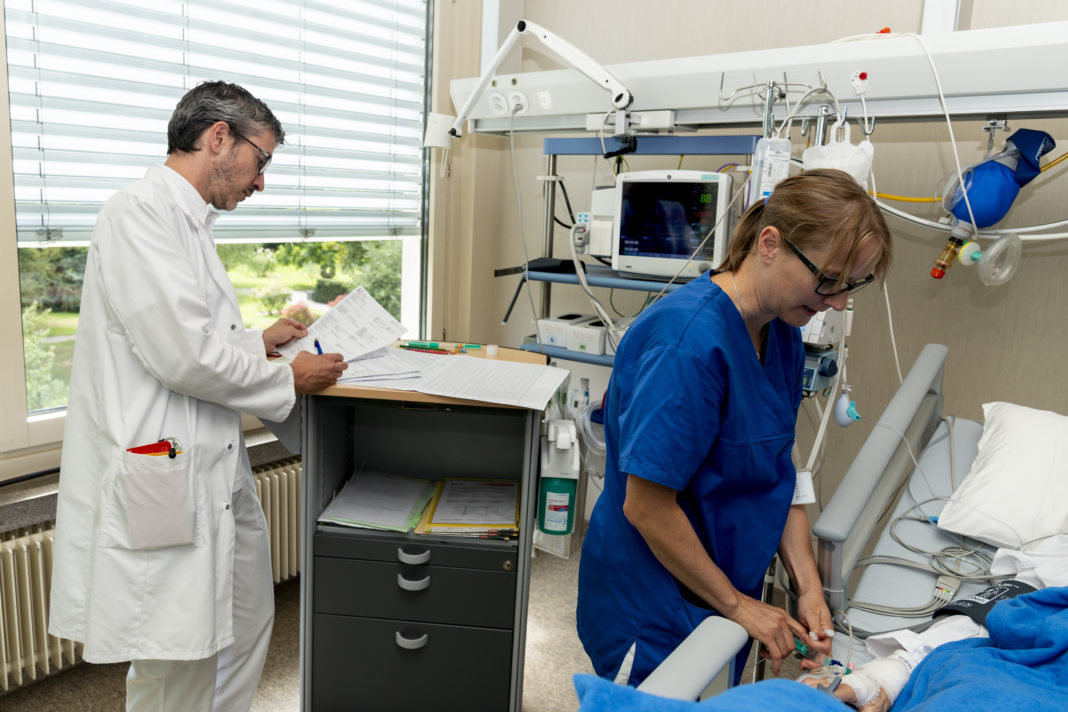 Zertifikat für IMC-Station Spital Walenstadt_Foto