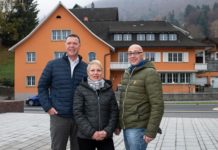 Neue Pächter im Gasthof Alter Zoll, Schaanwald