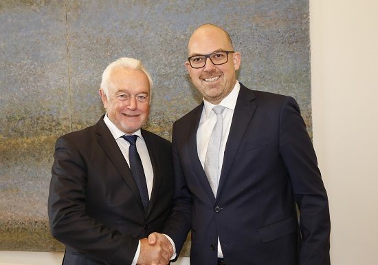 Hochrangiger deutscher Politiker zu Besuch