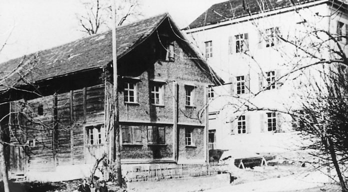 Das alte Mesmer-Haus in Mauren
