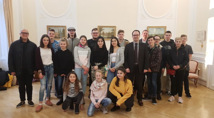 Vaduzer Schülergruppe zu Besuch in Wien