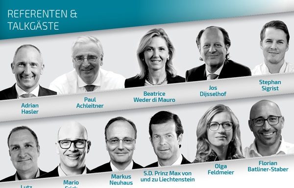 Die Referierenden des Finance Forum Liechtenstein im Interview