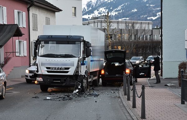Innerhalb einer Stunde drei Verkehrsunfälle