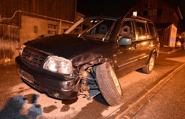 Verkehrsunfall mit einem Taxi