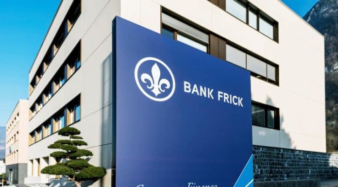 Bank Frick: Jahresergebnis von CHF 3,1 Millionen bereits erreicht