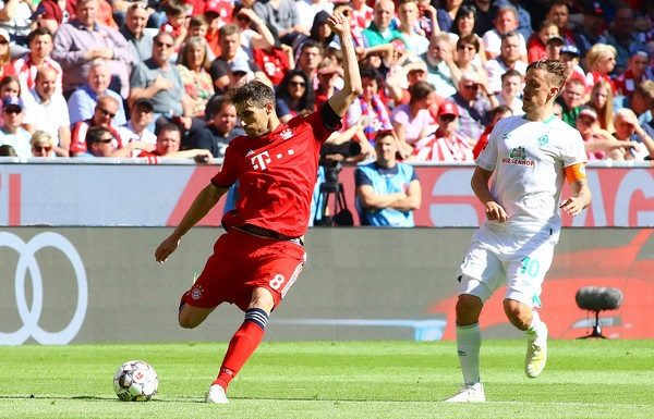 Bayern gewinnt gegen Werder 1:0