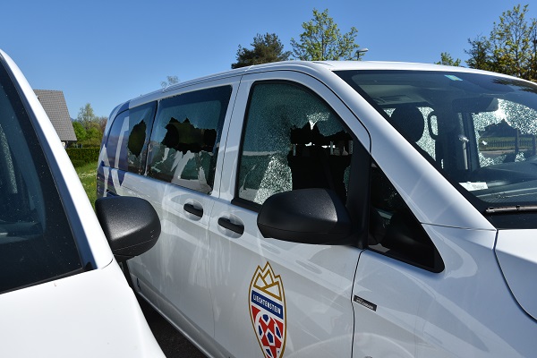 LFV, Autobeschädigungen