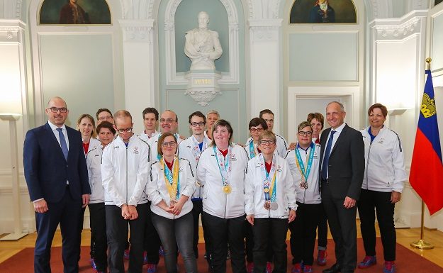 Special Olympics: Herzlicher Empfang durch die Regierung