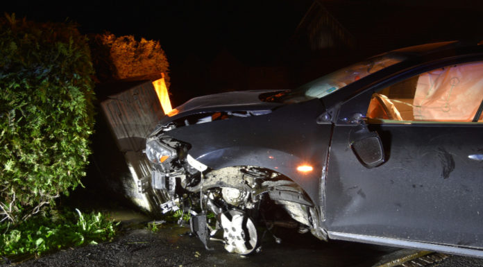 Verkehrsunfall in Gamprin