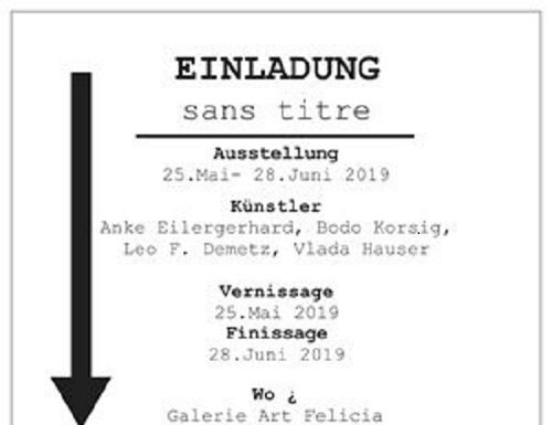 VOM VERSCHMELZEN DER GEGENSÄTZE – MINIMALISMUS IM KOPFSTAND
