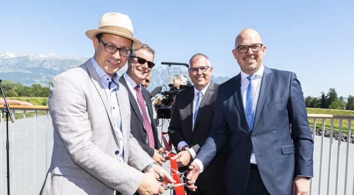 Rheinbrücke Buchs-Vaduz feierlich eröffnet