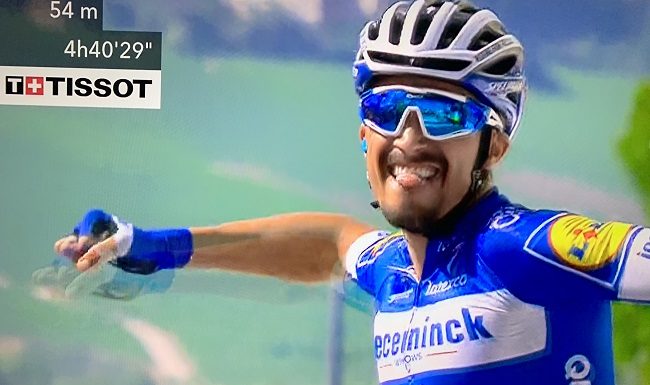 TdF: 2. Etappe mit Solosieg von Alaphilippe
