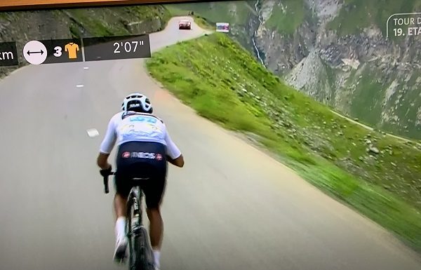 Massiver Hagelschlag beendete die 19. Etappe frühzeitig