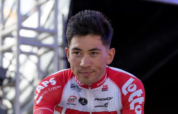 Caleb Ewan freut sich über seinen ersten Tour-Sieg