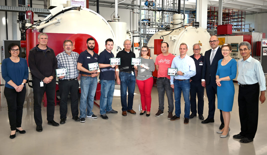 Mit dem Rad zur Arbeit - Preisübergabe bei Listemann, Bendern