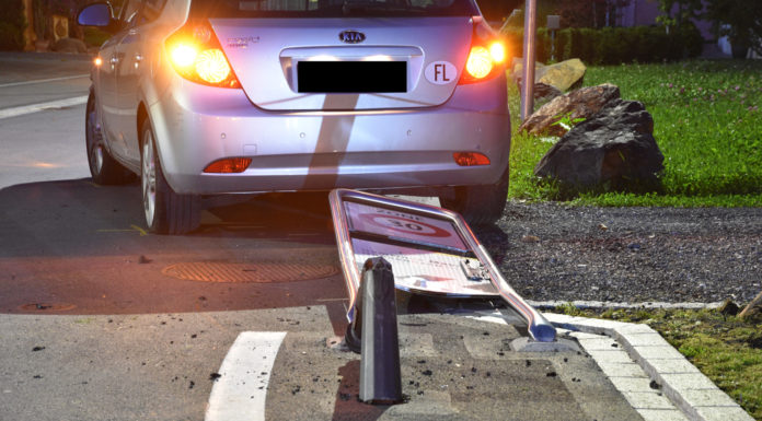 Sachschaden bei Verkehrsunfällen