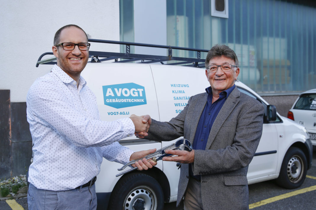 Stabsbergabe A. Vogt AG