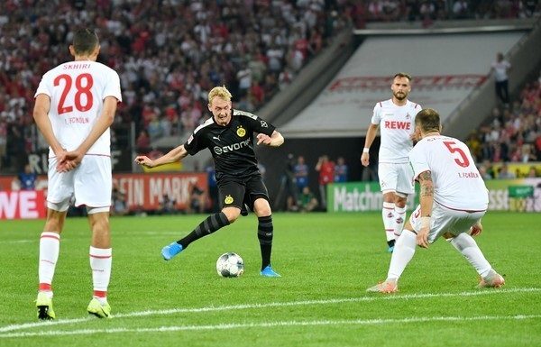 Spitzenspiel Dortmund gegen Gladbach