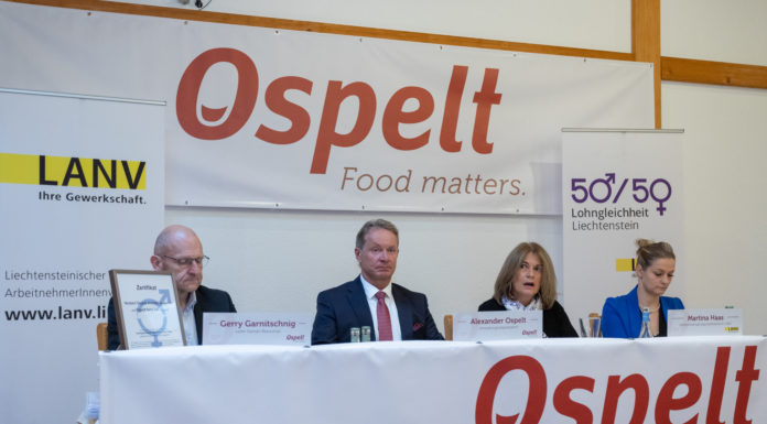 Lohngleichheit in der Ospelt Gruppe bestätigt