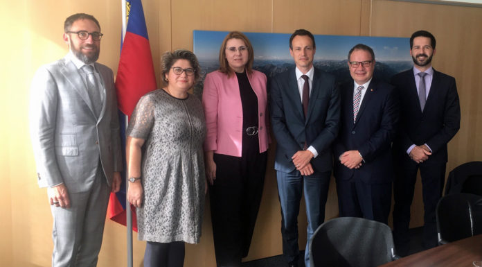 Hochrangige rumänische Delegation besucht Liechtenstein