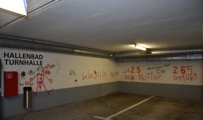 Sachbeschädigungen in Vaduz und Triesen