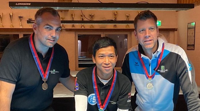 Billard: Sophaku ist erstmals Gesamt-Landesmeister