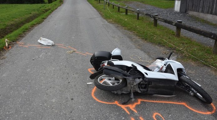 Schwerer Motorrad-Unfall in Eschen