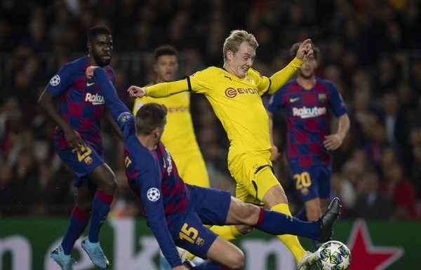 Dortmund chancenlos gegen Barcelona