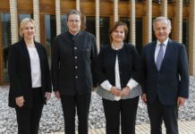 Albert Frick empfängt eidgenössische Ratspräsidenten