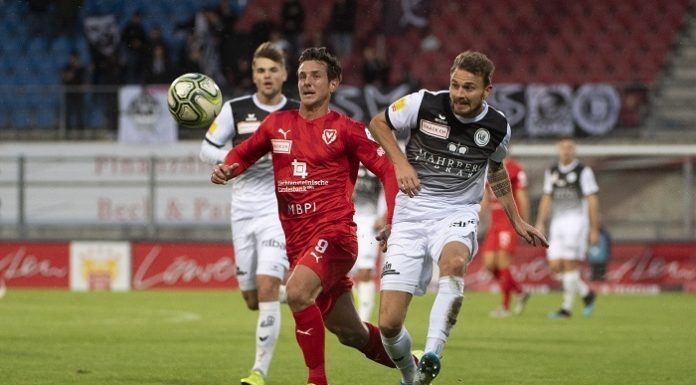 FC Vaduz spielte in Aarau 2:2