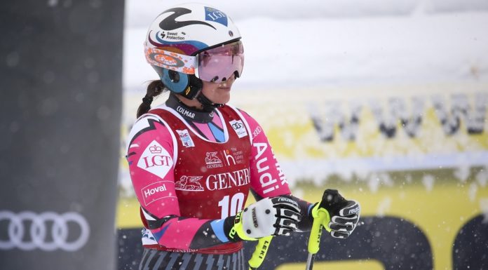 Crans Montana: Tina Weirather am Start