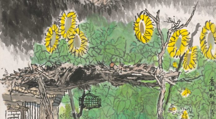 Sonderausstellung: Tuschmalereien von Zhang Ding