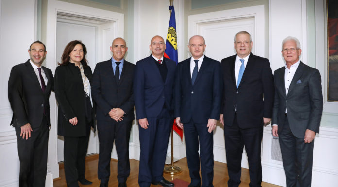 Höflichkeitsbesuch des Weizmann-Instituts bei der Regierung