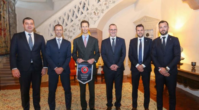 UEFA-Präsident Aleksander Čeferin tief beeindruckt von Liechtenstein