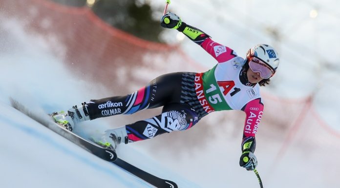 Tina Weirather mit Rang Fünf