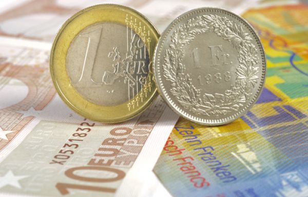 Der Euro zum Franken auf tiefstem Stand seit 2017