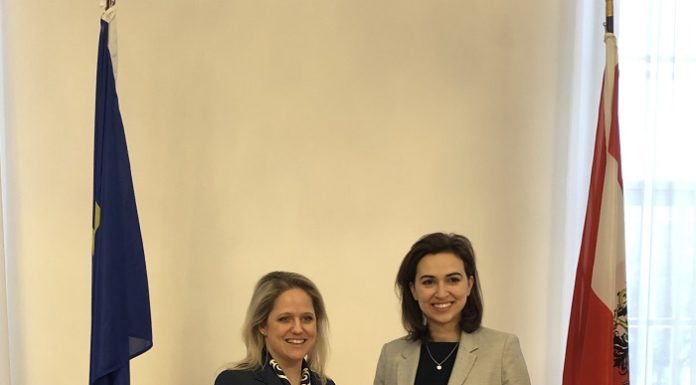 Regierungsrätin Katrin Eggenberger auf Antrittsbesuch in Wien